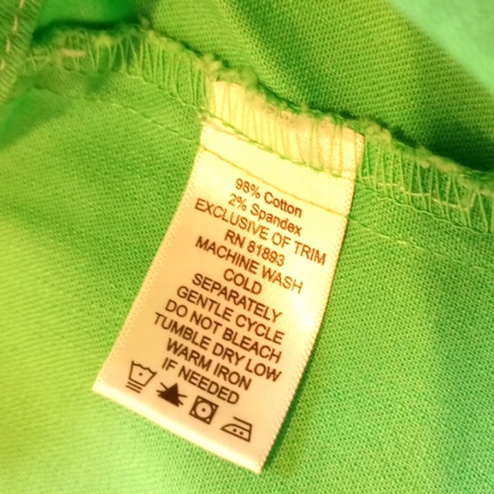 Denim & Co Jacket Size:M, Color: Aquamarine Green - Picture 7 of 9